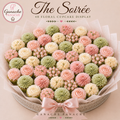 🥂 The Soirée (48 Floral Cupcakes)