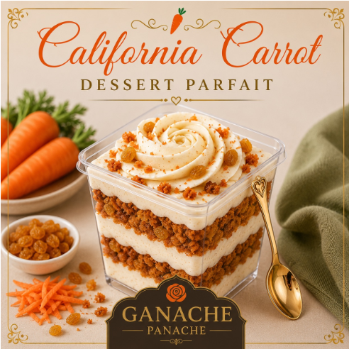 🥕California Carrot Cake Dessert Parfait