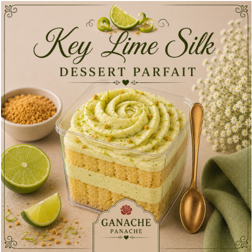 🍋‍🟩 Key Lime Silk Dessert Parfait