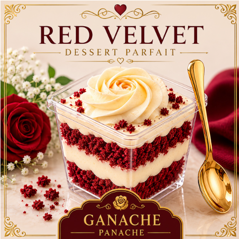 ❤️ Red Velvet Dessert Parfait