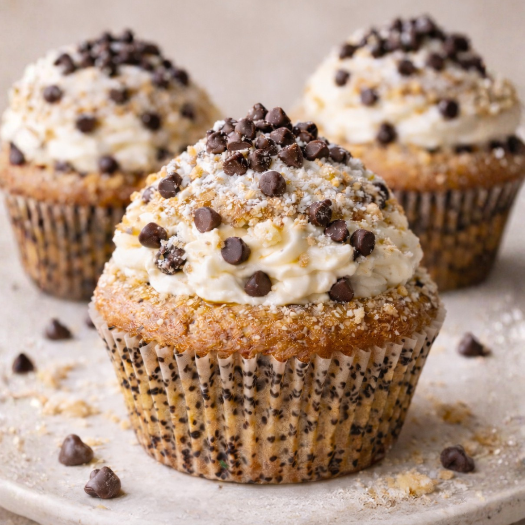 Cannoli Crème Cupcakes