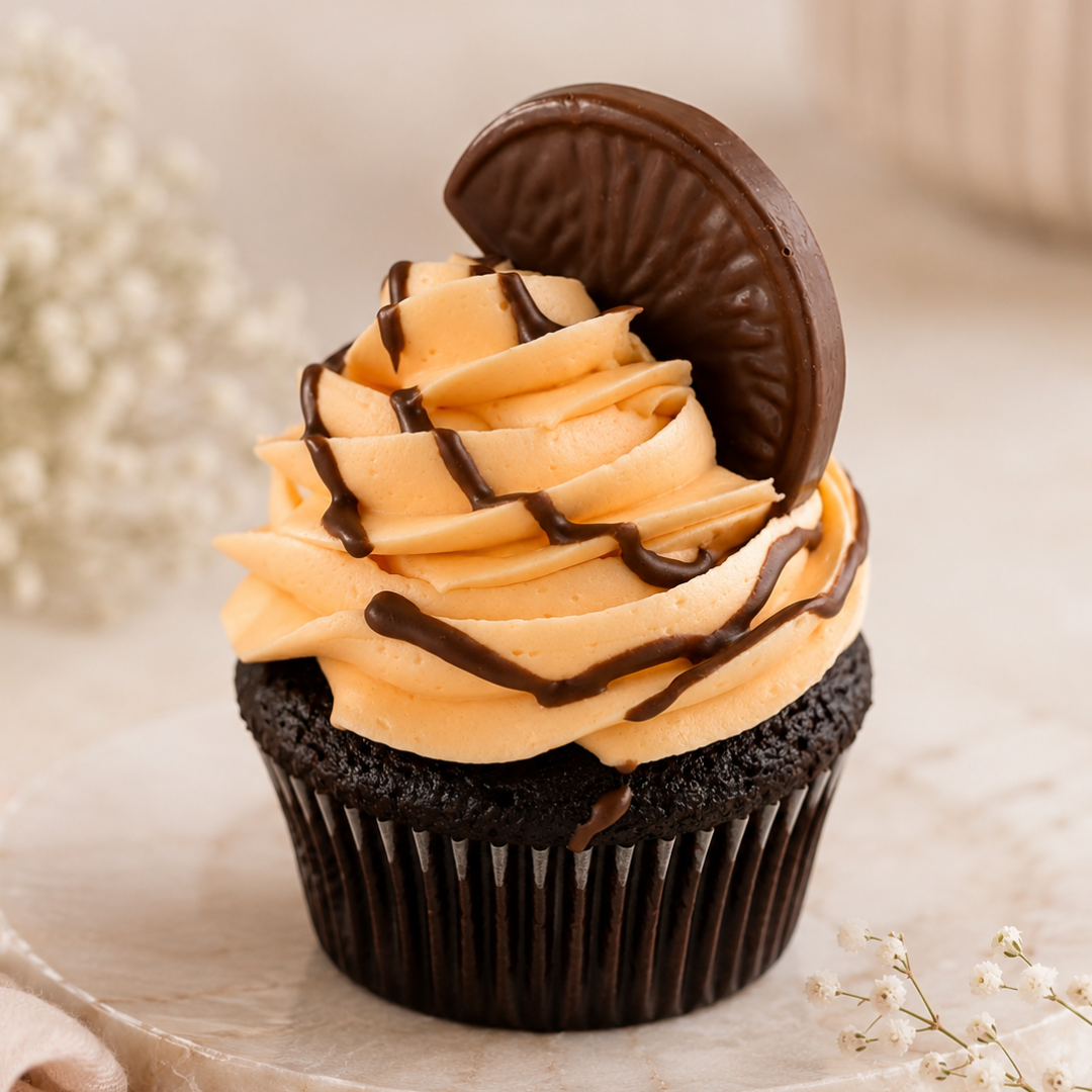 Valencia Noir Cupcakes