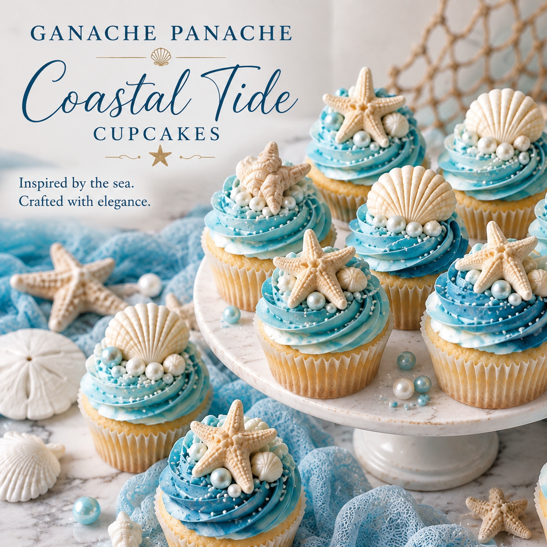 Coastal Tide Cupcake Collection