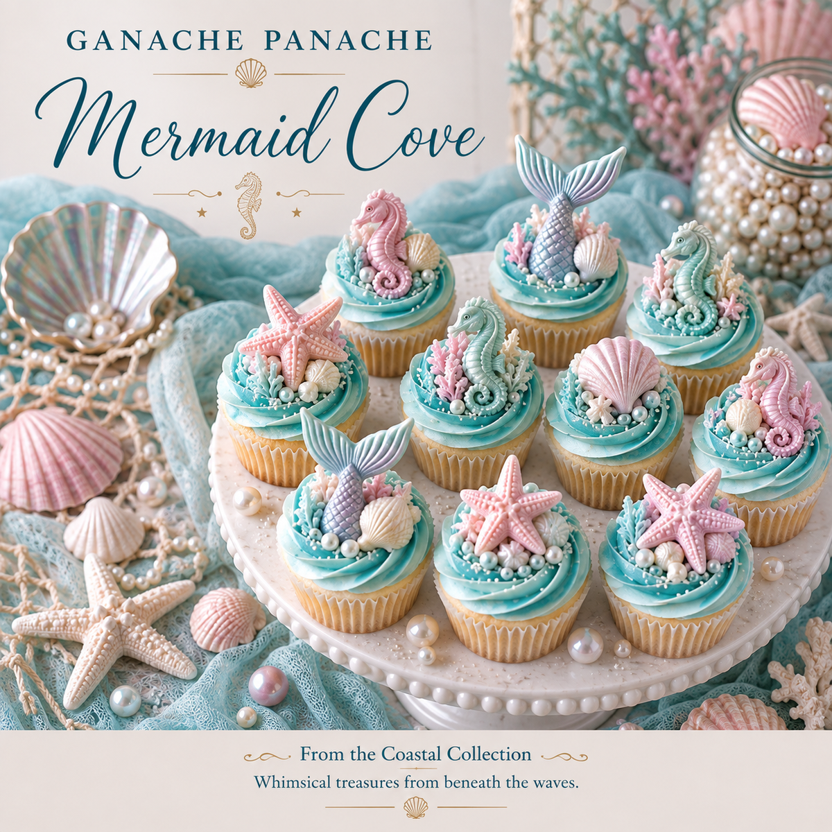 Mermaid Cove Cupcake Collection