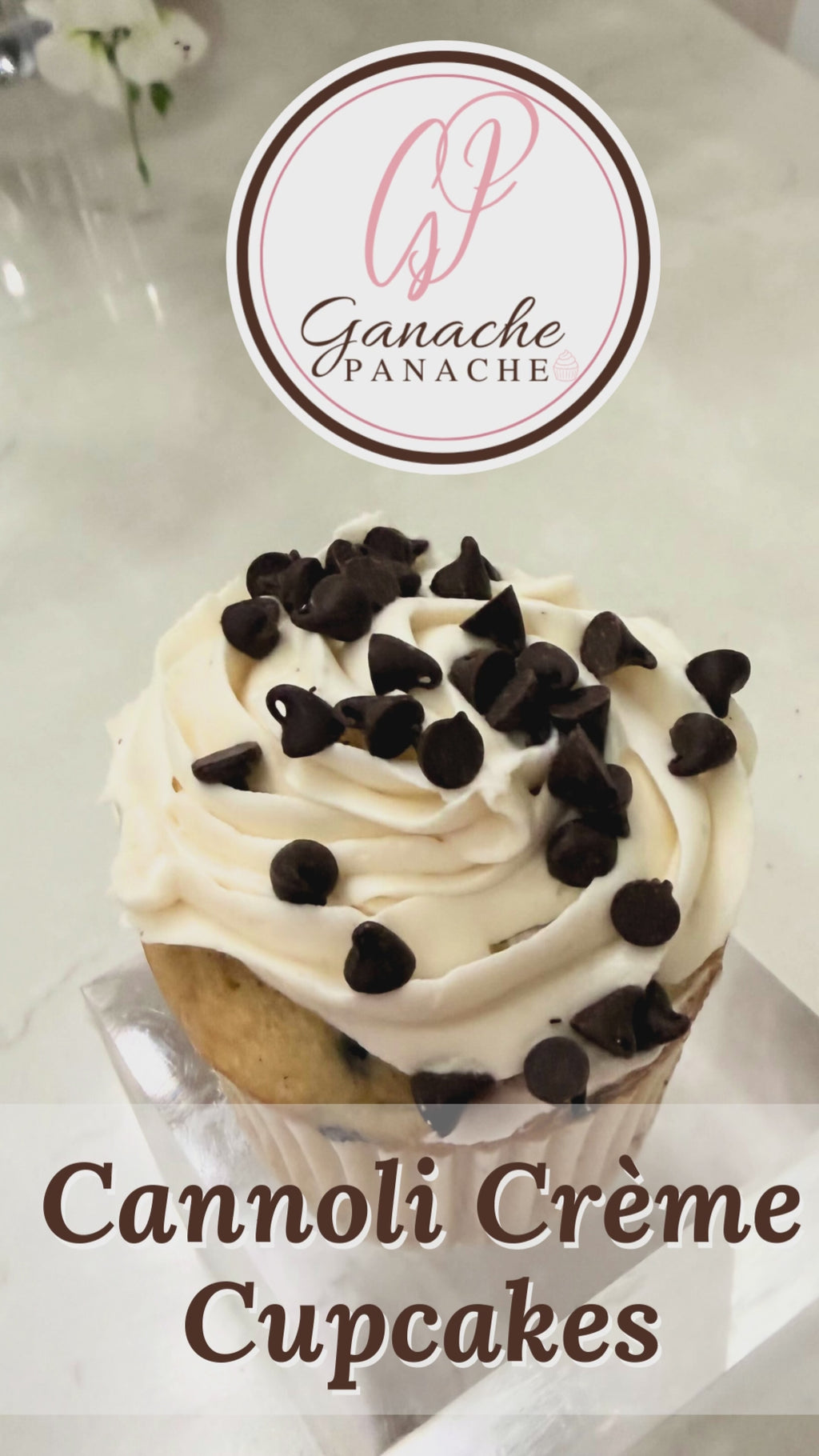 Cannoli Crème Cupcakes