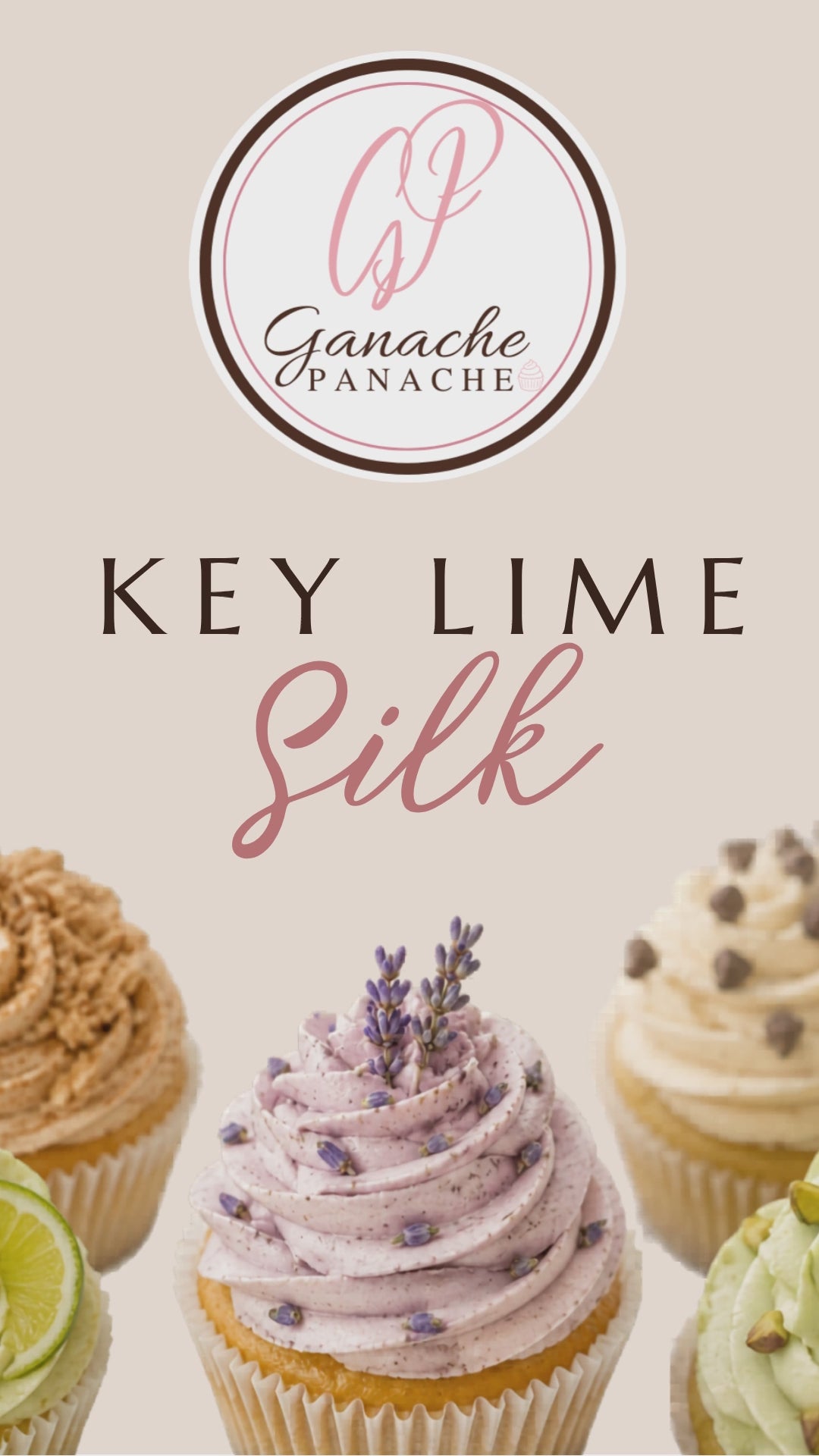 Key Lime Silk Cupcakes