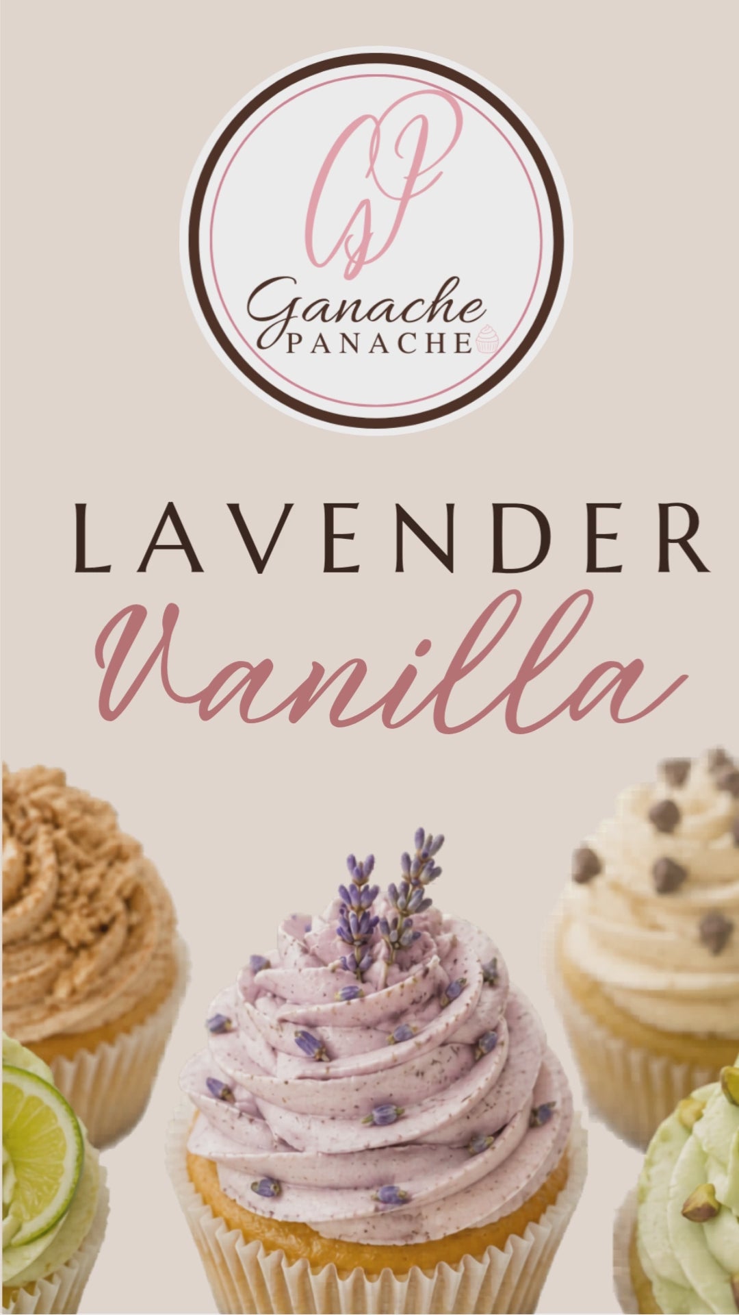 Lavender Vanilla Cupcakes